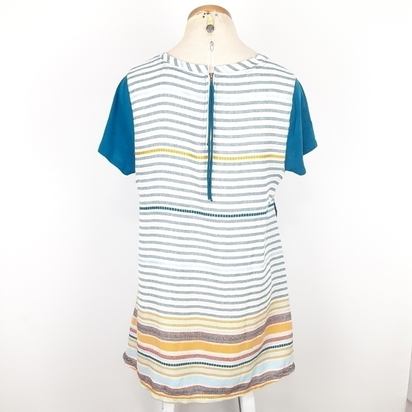 Soft Surroundings | Tunic Top in Stripe High Low - Picture 6 of 11